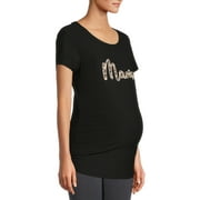 Time and Tru Women's Maternity Graphic T-Shirt