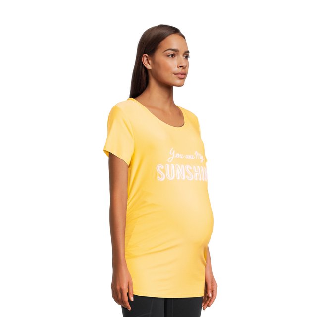 Time and Tru Women's Maternity Graphic TShirt