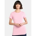 thumbnail image 1 of Time and Tru Women's Maternity Non Shirred Tee with Short Sleeves, Sizes S-XXL, 1 of 5