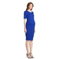 Time and Tru Women’s Maternity Ruched Dress, Sizes S2XL