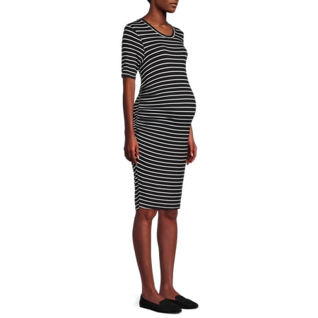 Time and Tru Women’s Maternity Ruched Dress