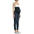 thumbnail image 1 of Time and Tru Women’s Maternity Skinny Jeans with Full Panel and 5 Pockets, 1 of 6