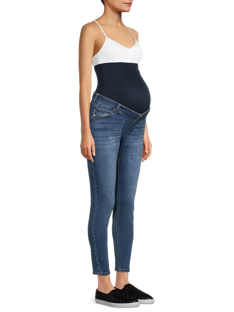 Time and Tru Maternity Skinny Jeans for Women Sizes S-XXL with