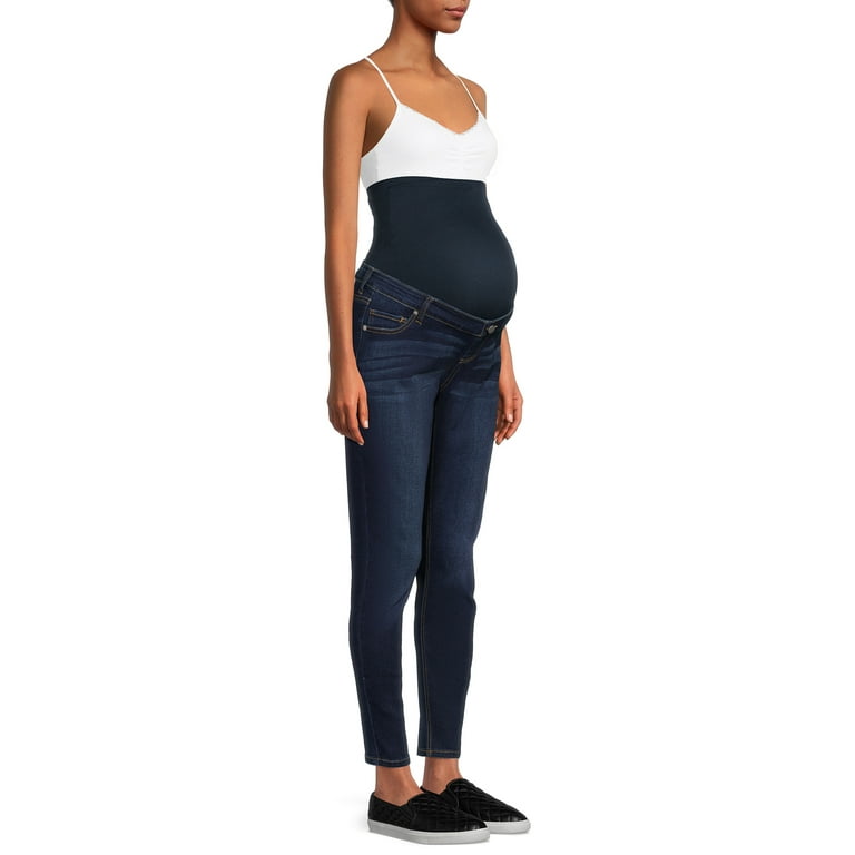Time and Tru Women's Maternity Skinny Jeans 