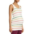 thumbnail image 1 of Time and Tru Maternity Sleeveless Allover Print, Tank Top (Women's), 1 of 6