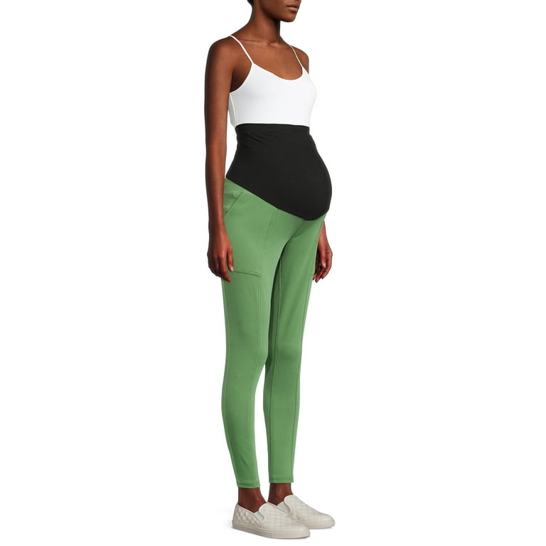 Time and Tru Women s Maternity Utility Jeggings