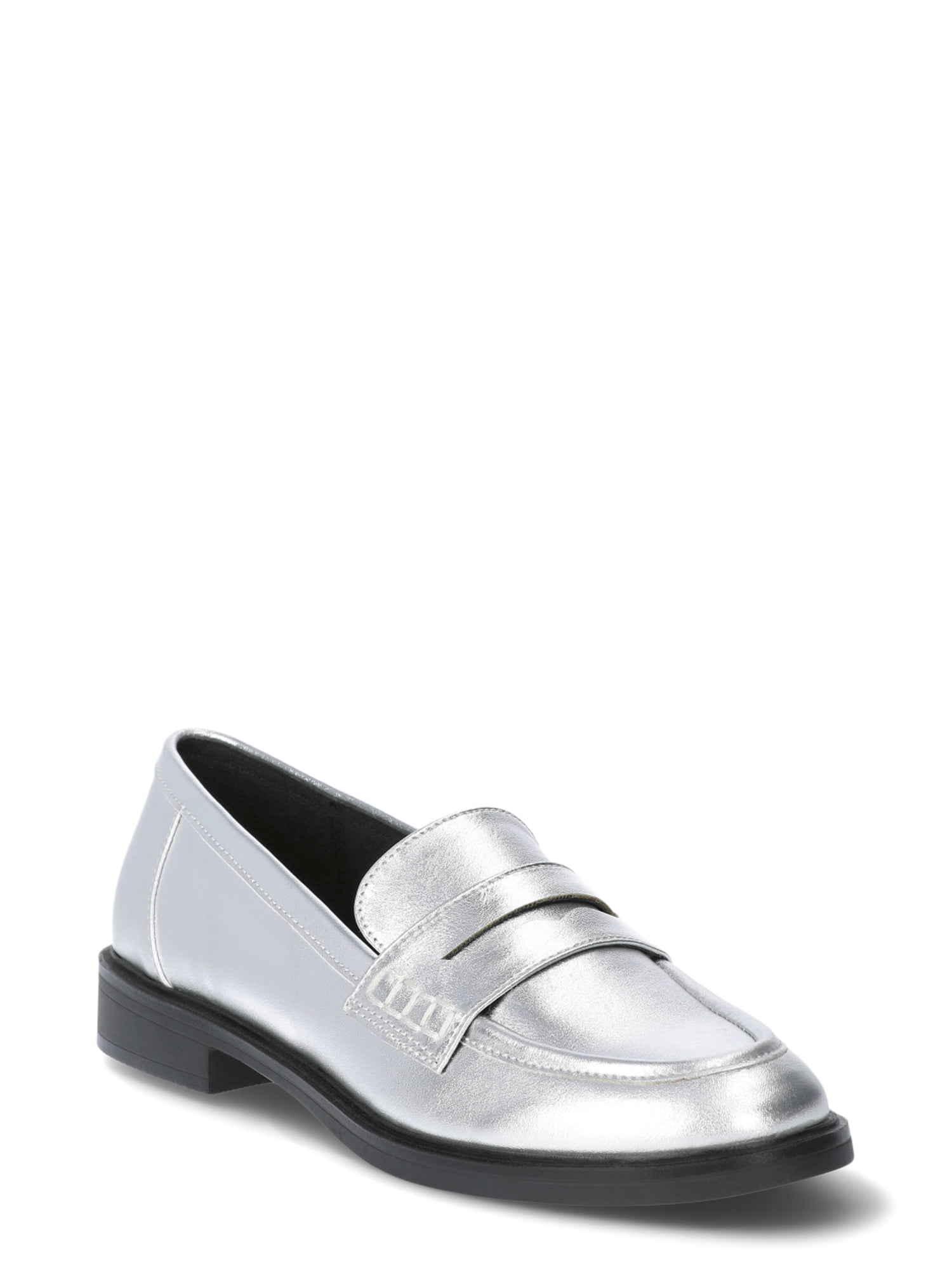Time and Tru Women's Penny Loafers
