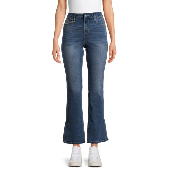 Time and Tru Women's Mid Rise Bootcut Jeans, 31" Inseam, sizes 2-20