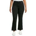 thumbnail image 1 of Time and Tru Women's Mid-Rise Bootcut Jeans, Sizes 2-18, 1 of 6