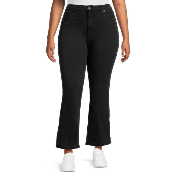 Time and Tru Women's Mid-Rise Bootcut Jeans, Sizes 2-18