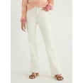 thumbnail image 1 of Time and Tru Women's Mid Rise Bootcut Jeans with Side Vents, 32" Inseam, Sizes 2-20, 1 of 6