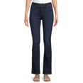 thumbnail image 1 of Time and Tru Women's Mid Rise Slim Boot Jeans, 1 of 6