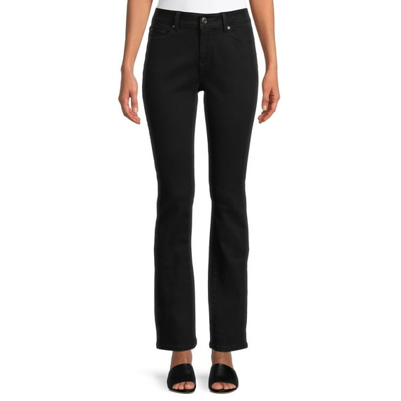 Time and Tru Women's Mid Rise Slim Boot Jeans