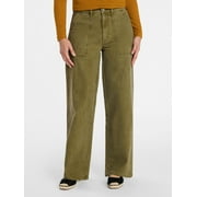 Women's Wide Leg Utility Trousers, 31" Inseam, Sizes 0-20