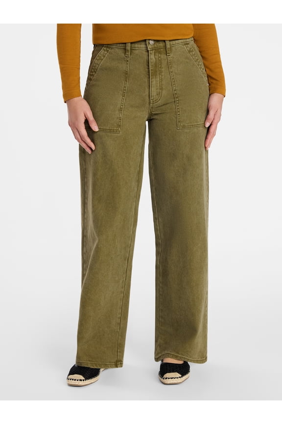 Women's Mid Rise Utility Trouser, 31" Inseam, Sizes 0-22