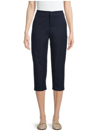 Time and Tru Capri Pants for Women in Womens Pants Walmart