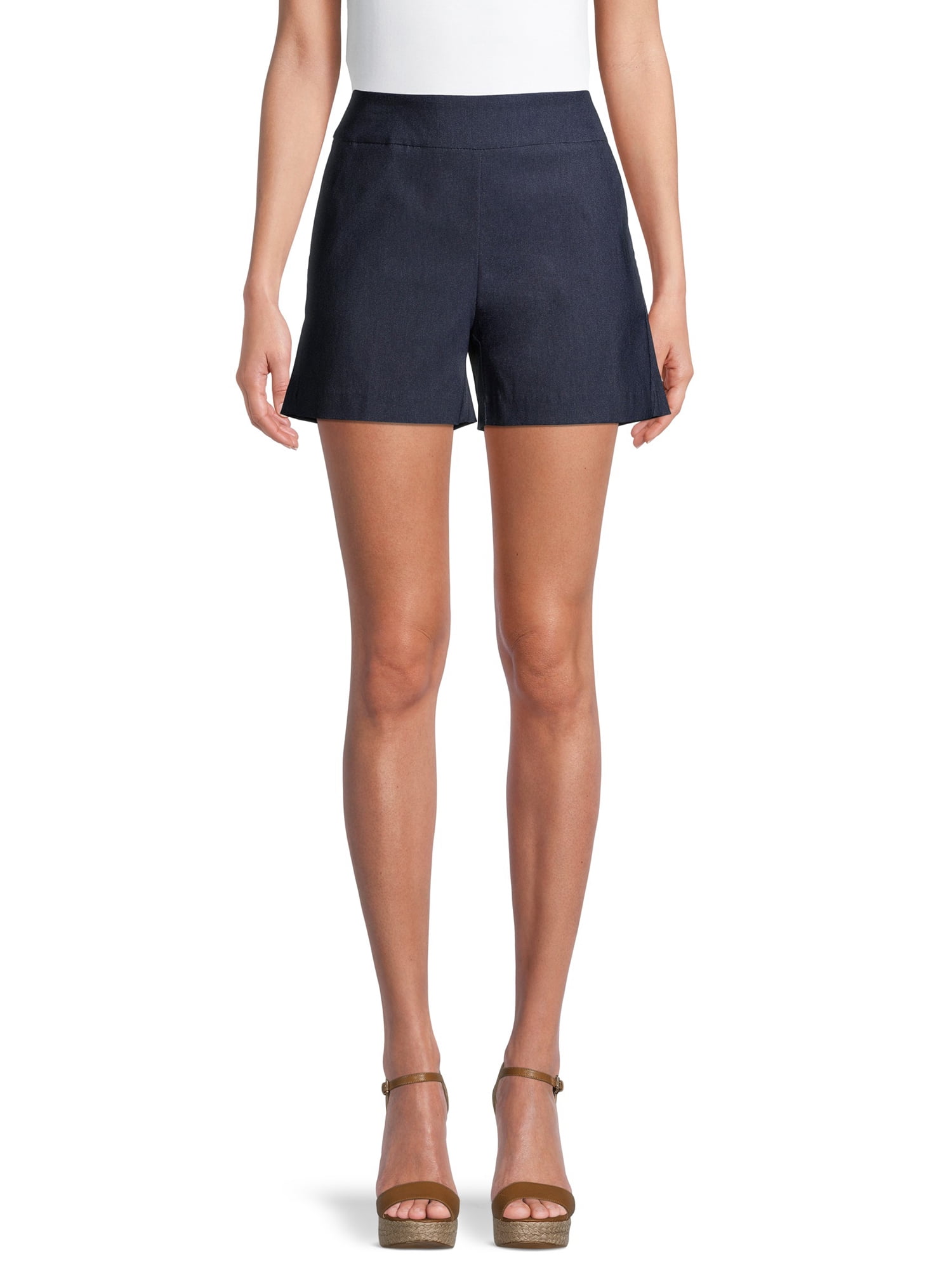 Time and tru pull on bermuda shorts deals