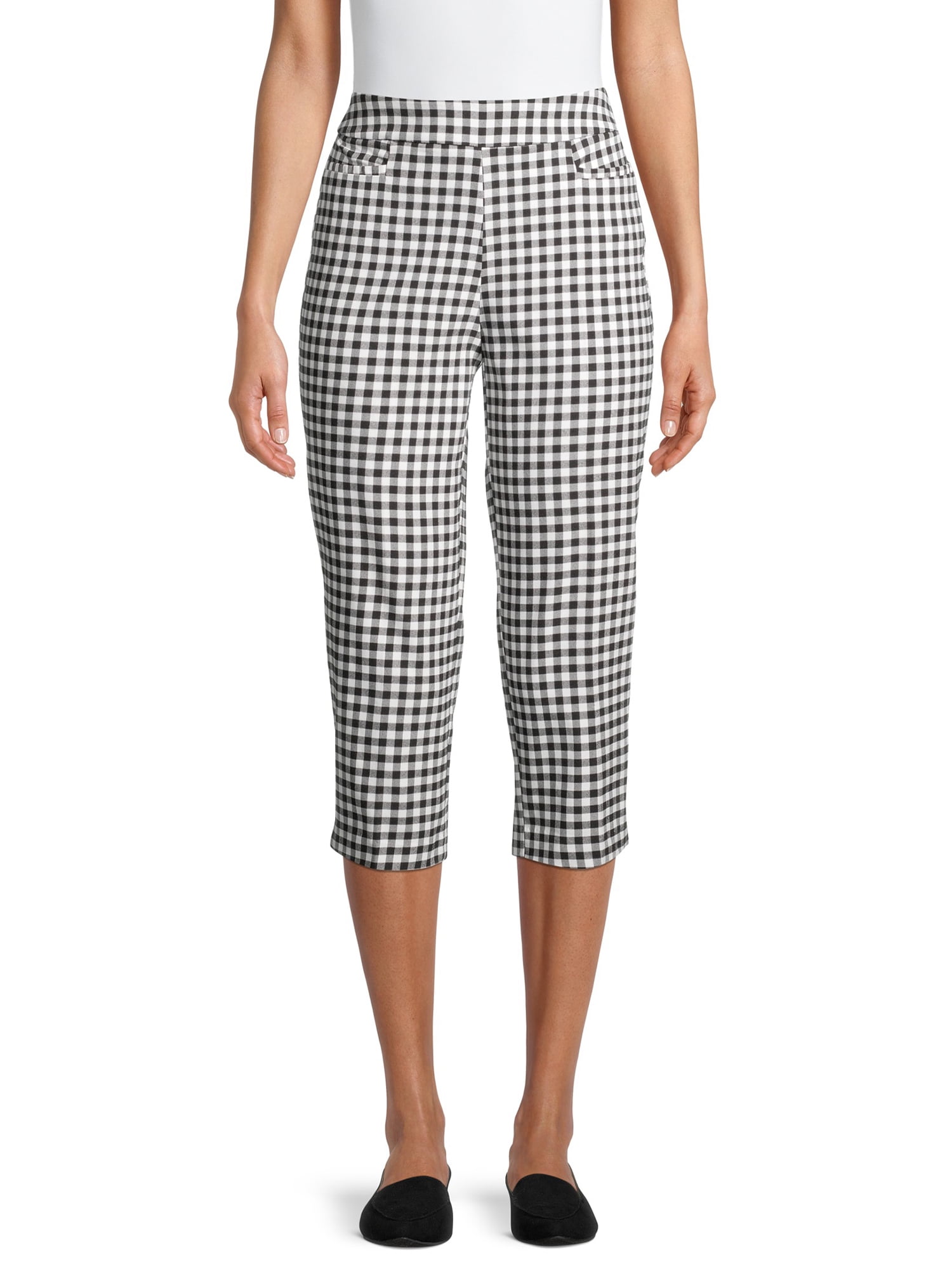 Time and tru white capris clearance