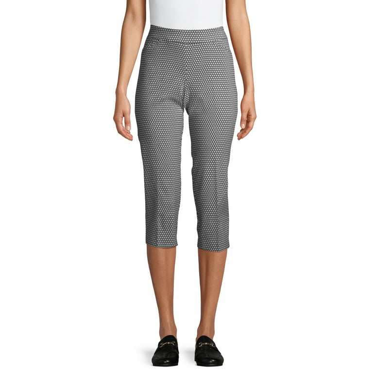 Time and Tru - Time and Tru Women's Millennium Capri Pants - Walmart.com -  Walmart.com