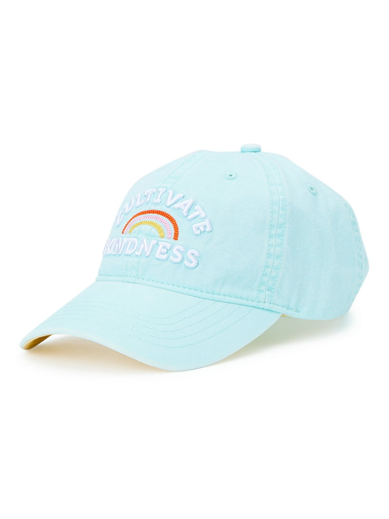 Women\'s Mint Mixed Stone Star Adjustable Fit Classic Comfortable Baseball Cap Time and Tru Women main image 4