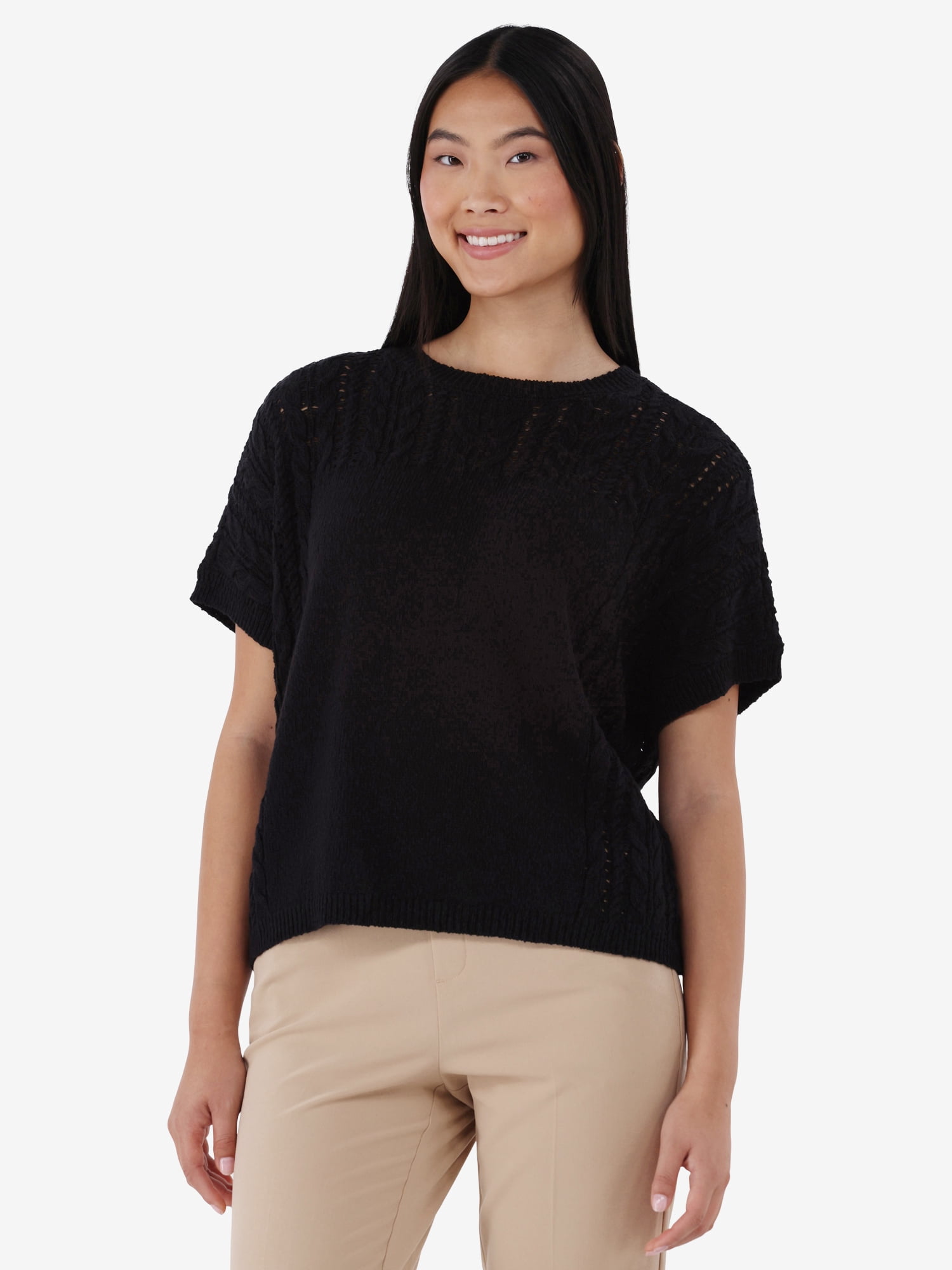 MIUMIU 26S SHORT SLEEVE KNIT SWEATER 1027 main image 1