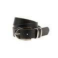 thumbnail image 1 of Time and Tru Women's Mixed Loops Belt, Black, 1 of 2