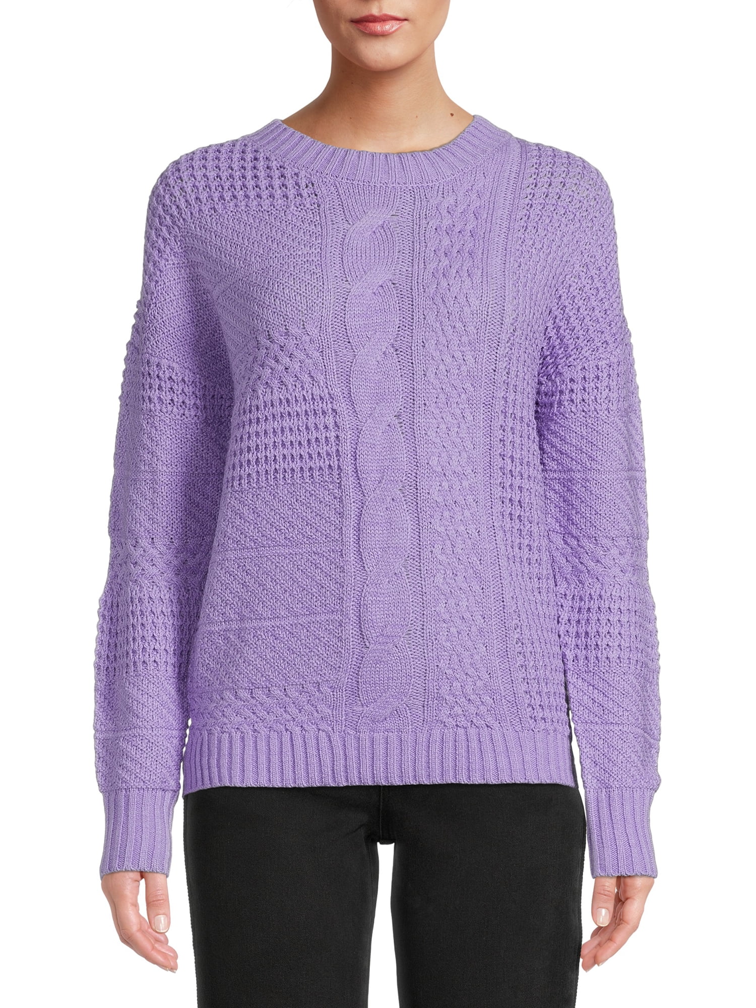 MIXED STITCH PULLOVER