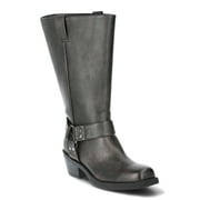 Women's Moto Hardware Boots, Wide Width Available