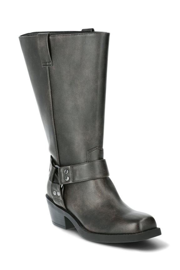 Women's Moto Hardware Boots, Wide Width Available