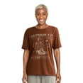 thumbnail image 1 of Time and Tru Women’s Nashville Graphic Tee with Short Sleeves, Sizes S-XXXL, 1 of 3