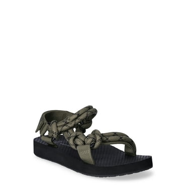 Time and Tru Women's Nature Sandals, Wide-Width Available