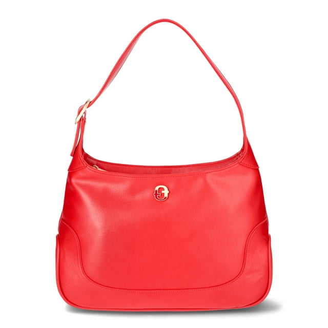 Time and Tru Women’s Nova Shoulder Bag, Fiesta Red