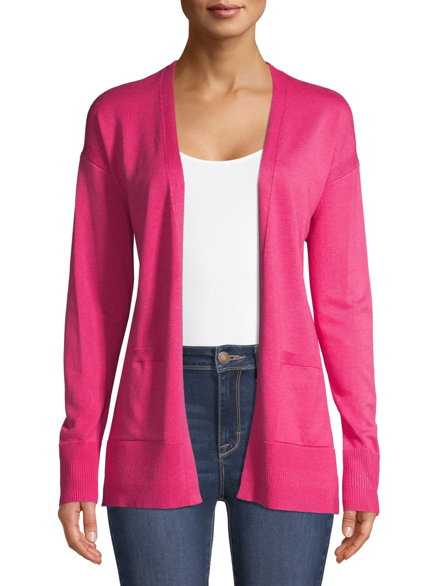Walmart time and tru cardigan sales