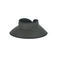 thumbnail image 1 of Time and Tru Women’s Packable Visor, Black, One Size Fits Most, 1 of 3