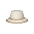 thumbnail image 1 of Time and Tru Women's Paper Straw Striped Sun Bucket Hats, 1 of 4