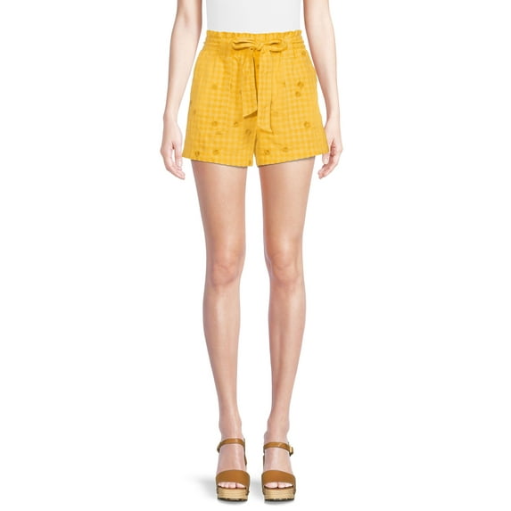 Time and Tru Women’s Paperbag Waist Short