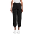 thumbnail image 1 of Time and Tru Women's Parachute Cargo Jogger Pants, 26", 27", 28" Inseam, Sizes XS-XXXL, 1 of 6