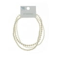 thumbnail image 1 of Time and Tru Women's Pearlescent Bead Stretch Necklace Set, 3-Piece, 1 of 3