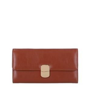 Cartera de mano Piper para mujer, color coñac sólido