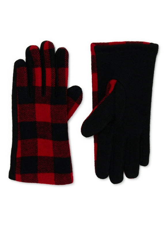 Time and Tru Women’s Plaid Gloves