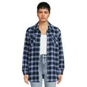 Time and Tru Women's Plaid Shacket