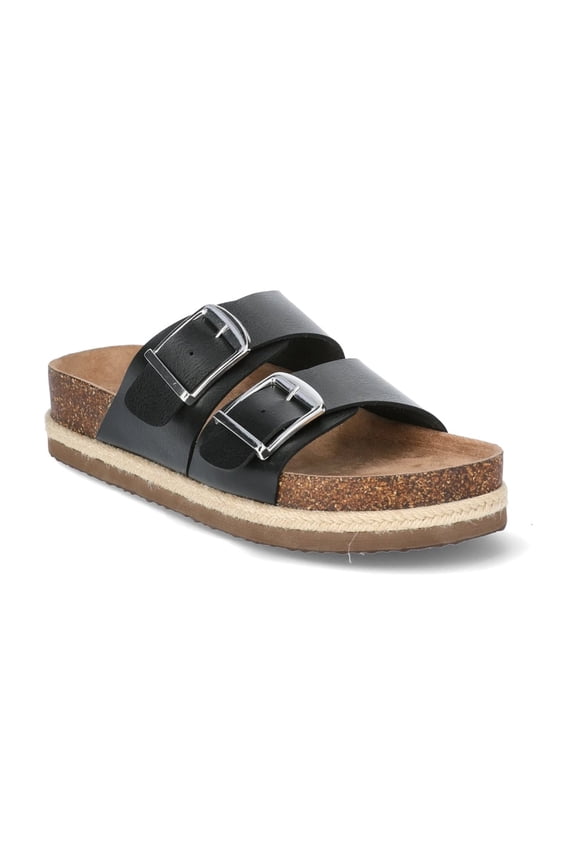 Women's Platform Footbed Slide Sandal