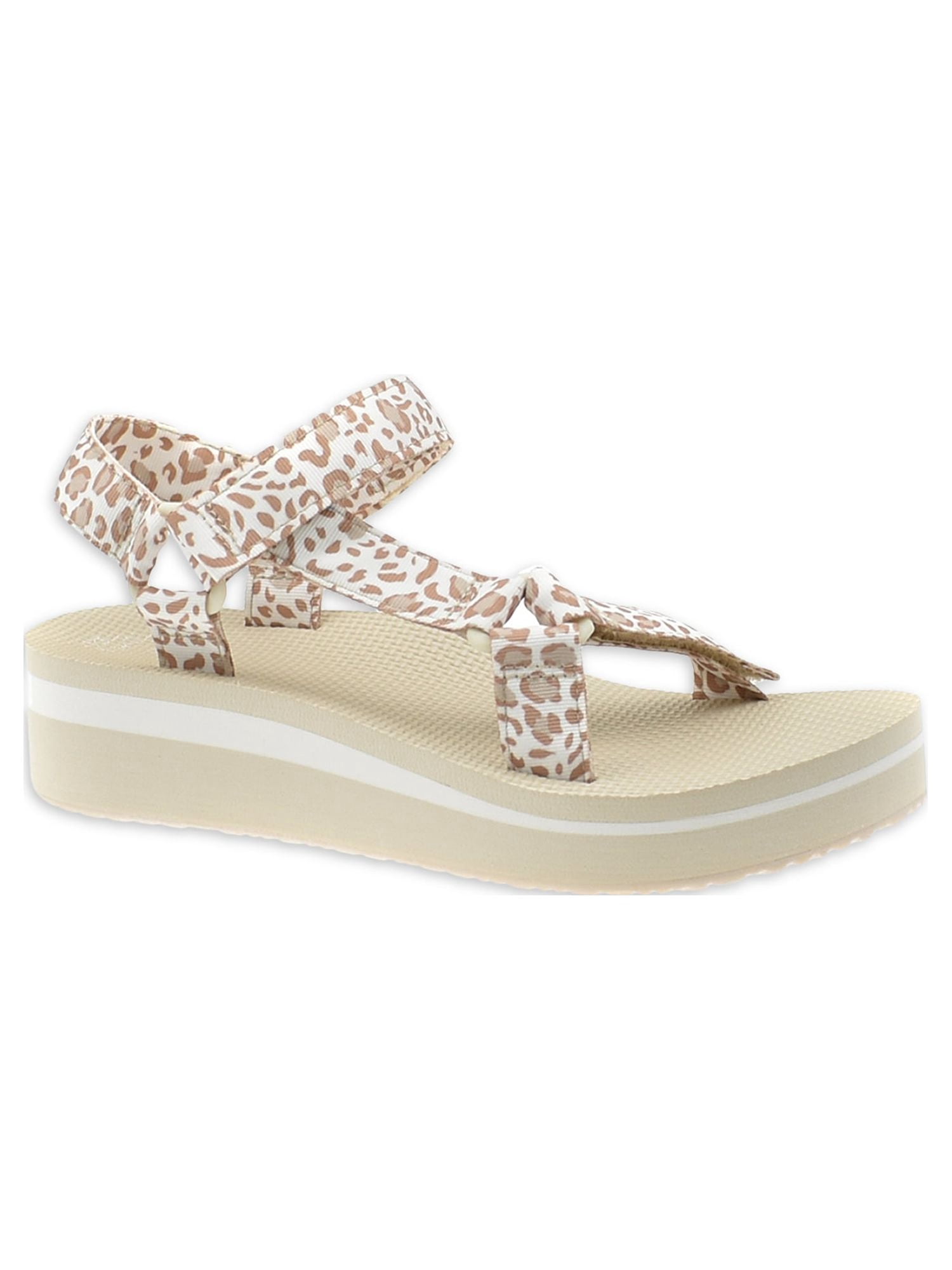 Time and Tru Women's Platform Nature Sandals