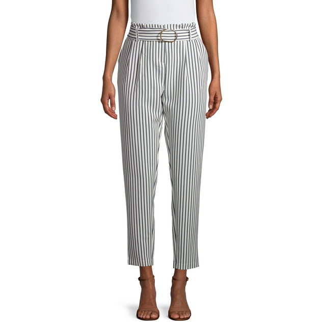 Time and Tru Women's Pleated Pants - Walmart.com