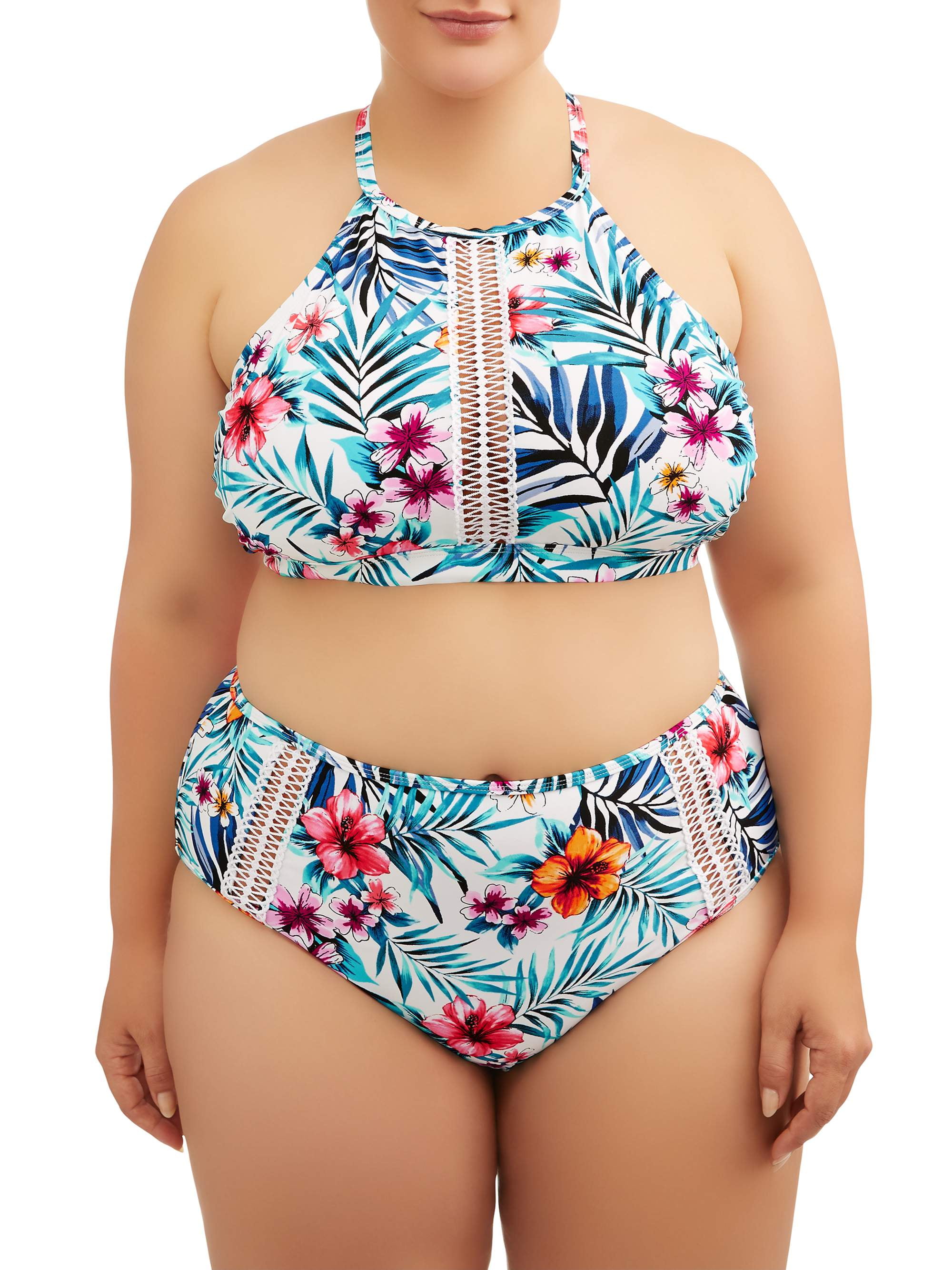 Walmart plus sale size bikini