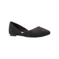 thumbnail image 1 of Time and Tru Women's Microfiber Casual and Dress Shoes, Ballet Flat, Black, Size 8, 1 of 6