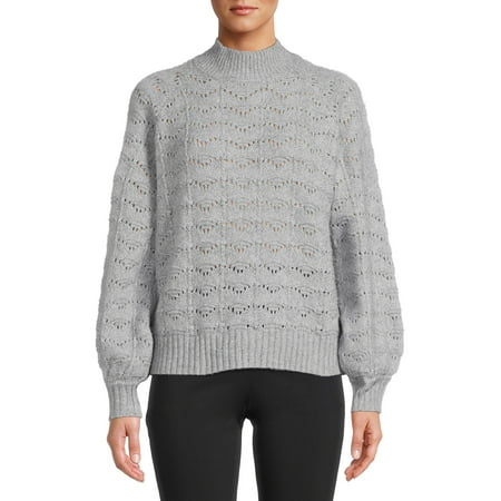 Time And Tru Women's Pointelle Sweater