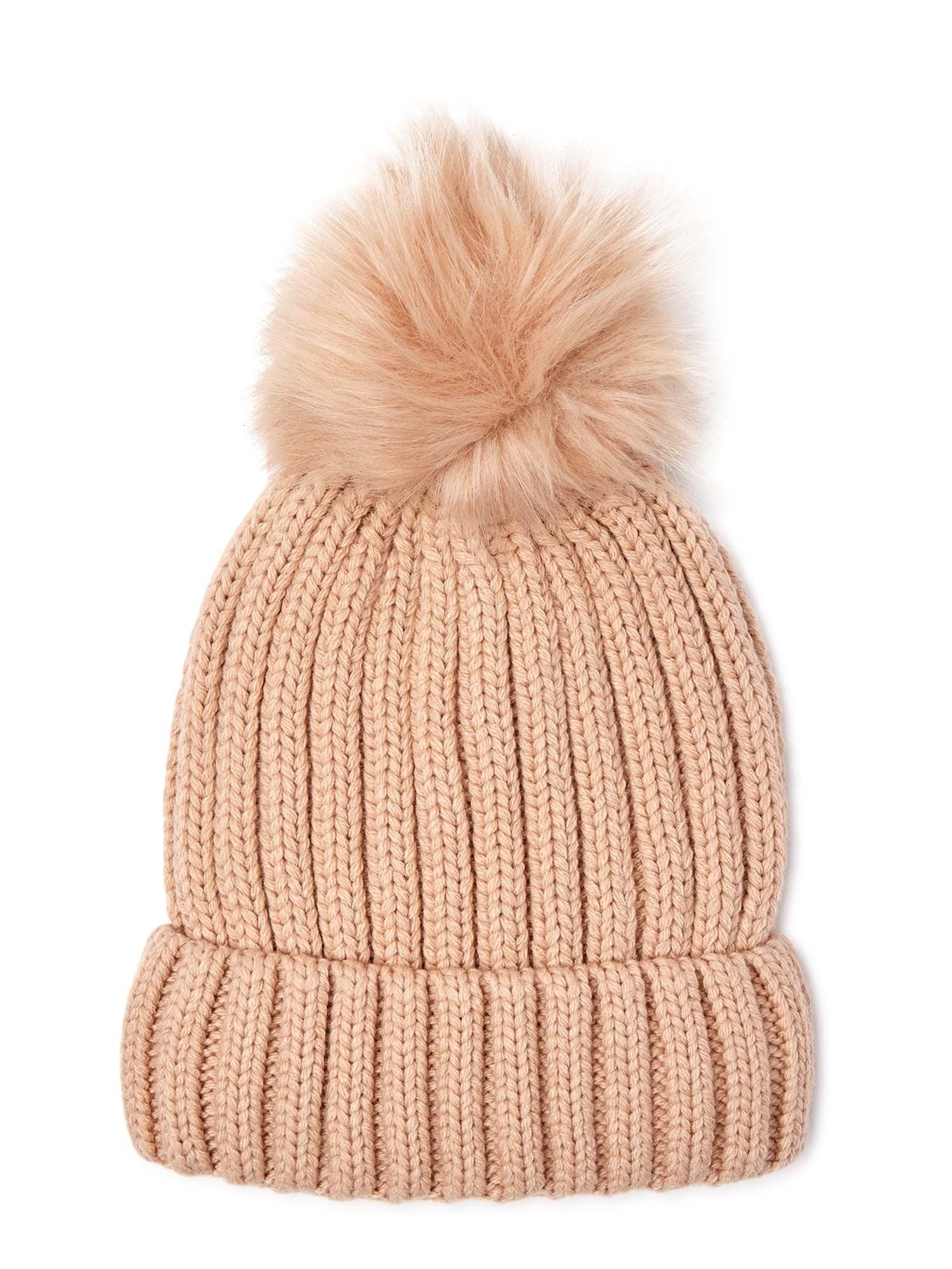 beanie w/pom pom main image 0