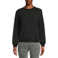 thumbnail image 1 of Time and Tru Women's Print Sweatshirt, 1 of 5