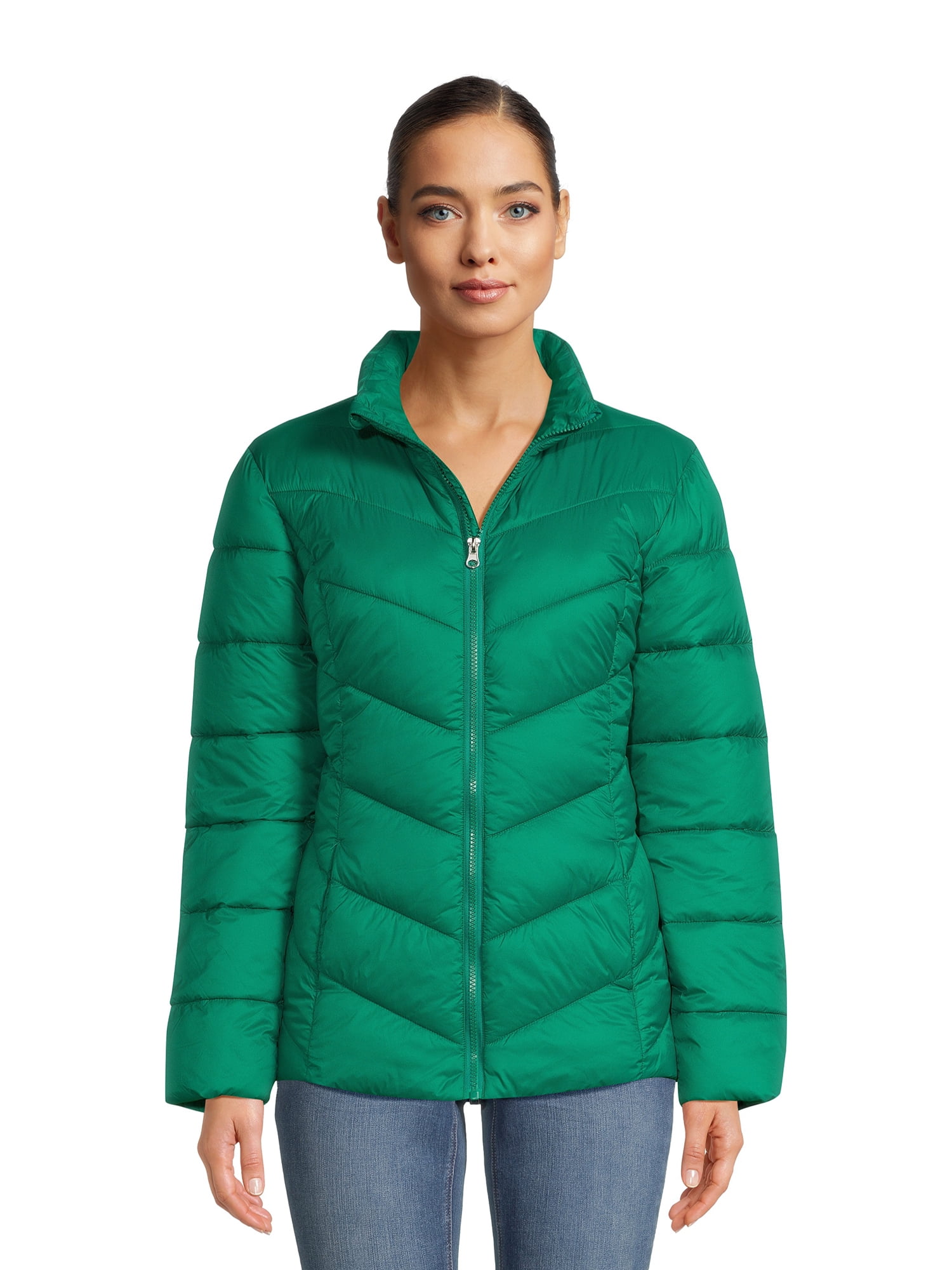 Time and Tru Women's Puffer Jacket